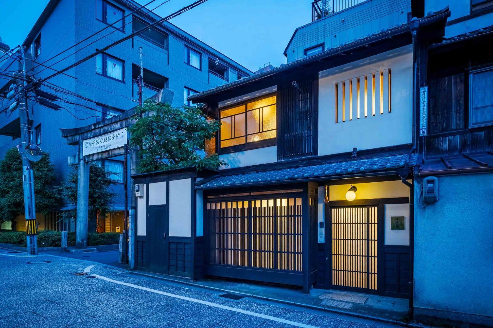 Вілла Gion Koyu An Machiya House Кіото Екстер'єр фото