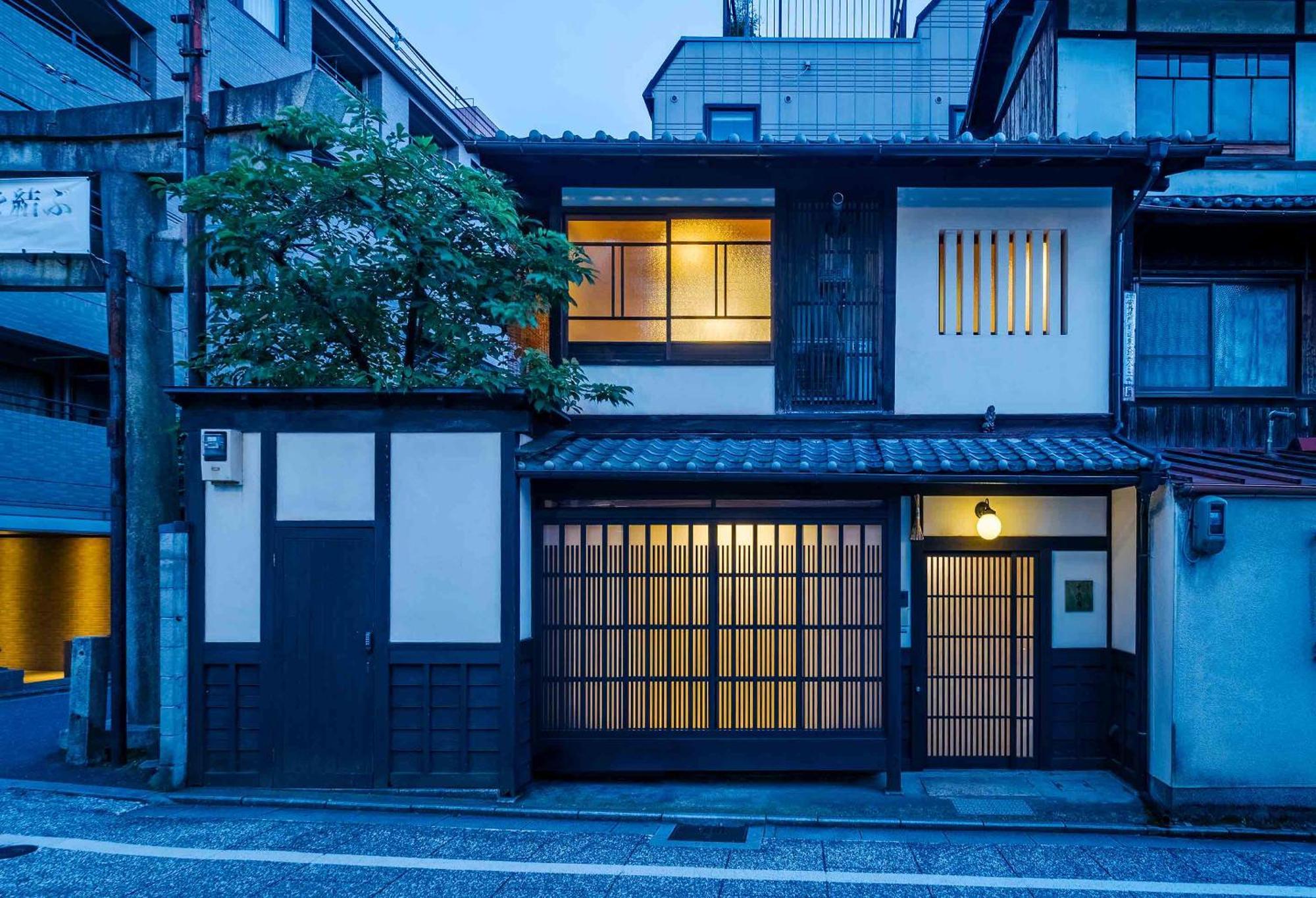 Вілла Gion Koyu An Machiya House Кіото Екстер'єр фото